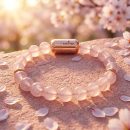 Rose Quartz Single Crystal Bracelet | Rose Gold MagSnap Amulet | Love, Compassion & Emotional Healing